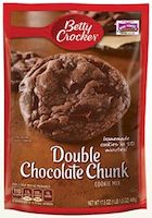 Betty Crocker - Double Chocolate Chunk (cookie mix pouch)