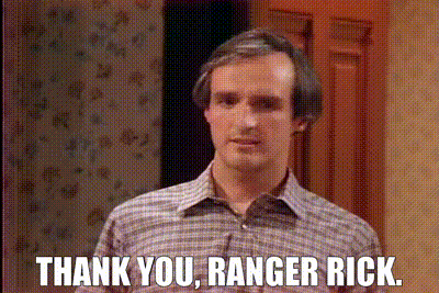 YARN | Thank you, ranger Rick. | Family Ties (1982) - S01E03 Family | Video  gifs by quotes | 6ed79aba | 紗